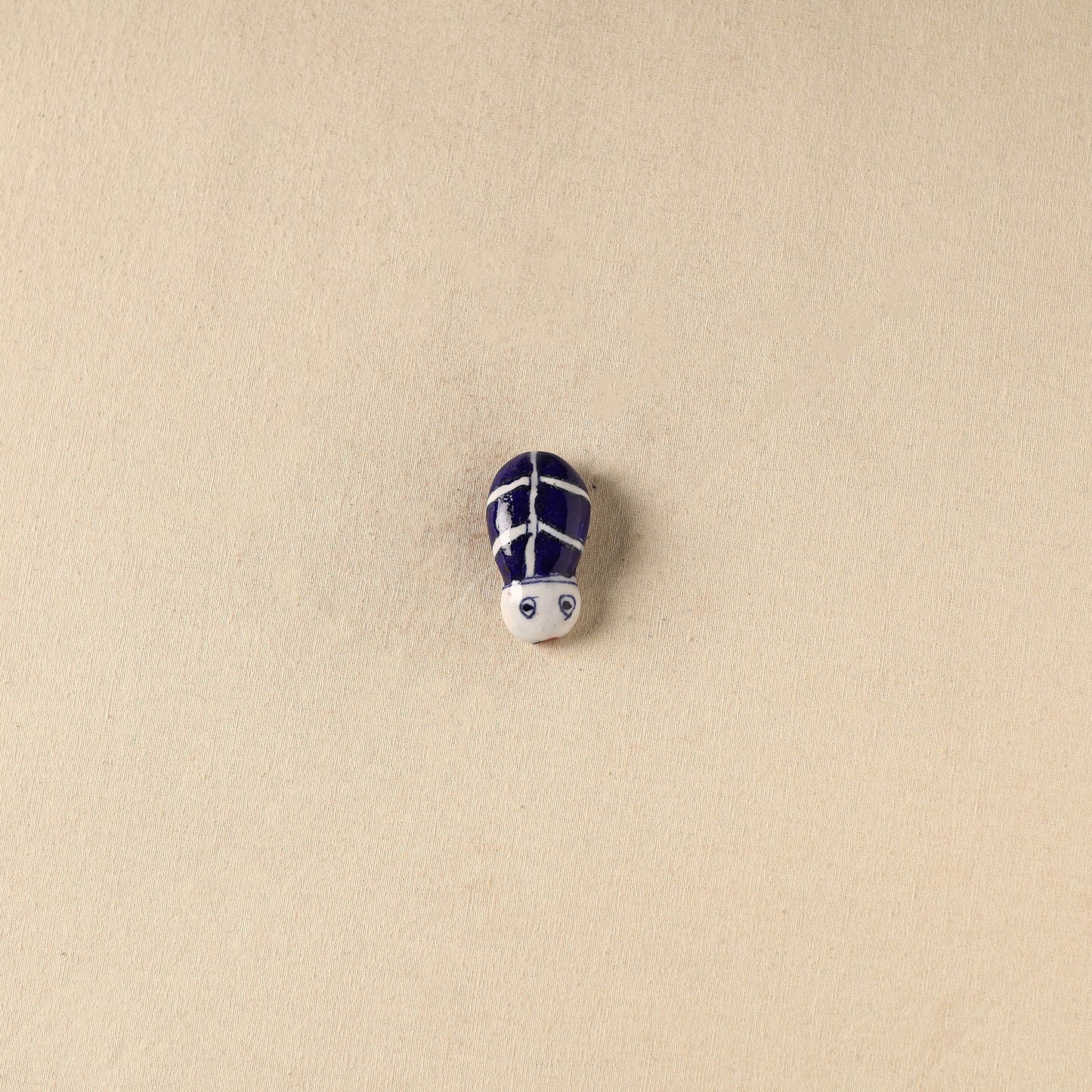 Blue - Ladybug Original Blue Pottery Ceramic Fridge Magnet 81