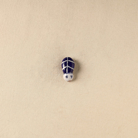 Blue - Ladybug Original Blue Pottery Ceramic Fridge Magnet 81