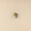 Green - Ladybug Original Blue Pottery Ceramic Fridge Magnet 83