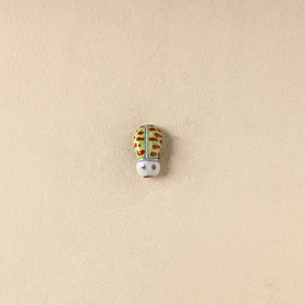 Green - Ladybug Original Blue Pottery Ceramic Fridge Magnet 83