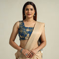 Buy Kalamkari Printed Cotton Stitched Blouse 08 Online at iTokri.com