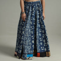 Patchwork Long Skirt