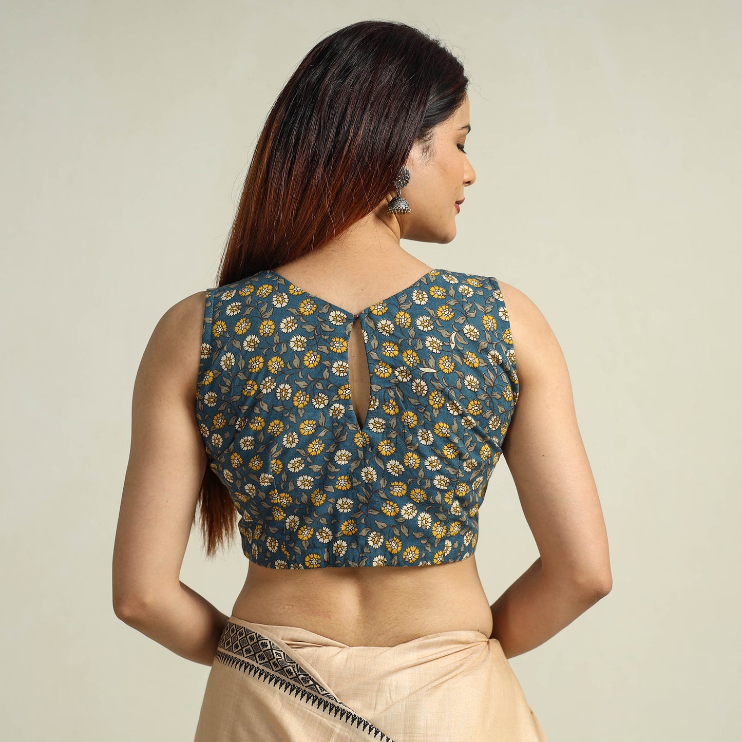 Kalamkari Stitched Blouse