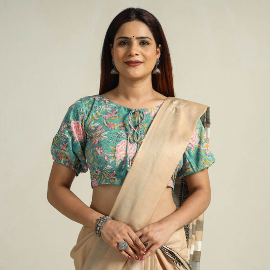 sanganeri Stitched Blouse