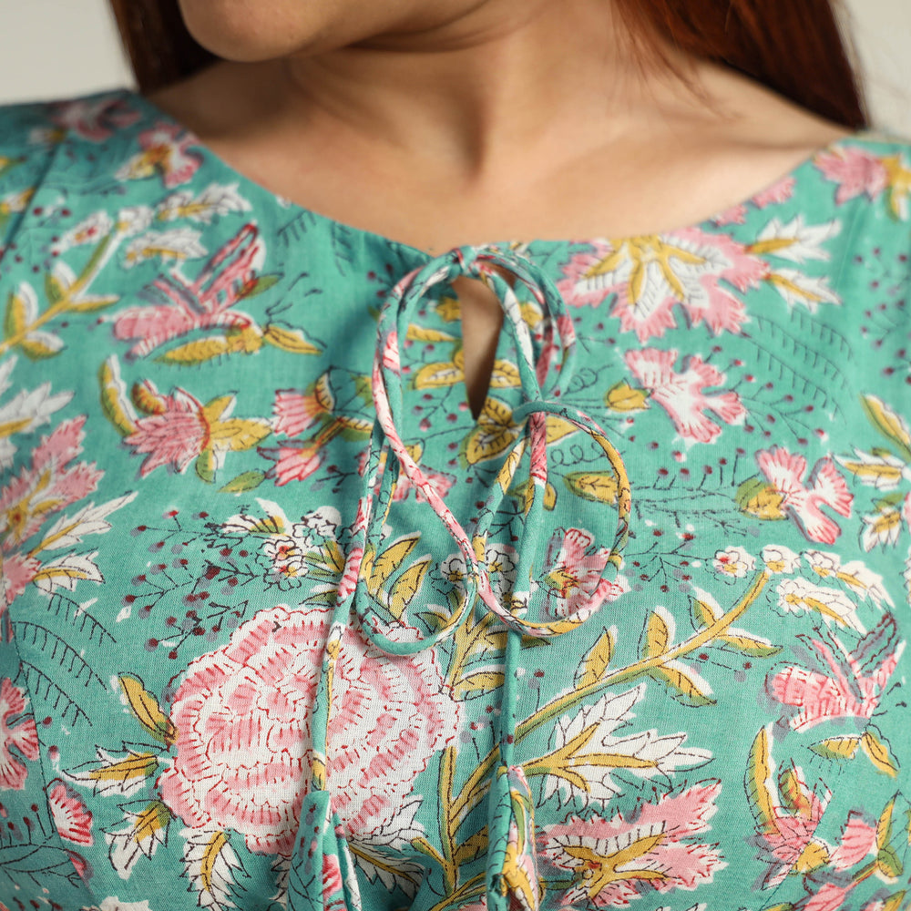 sanganeri Stitched Blouse