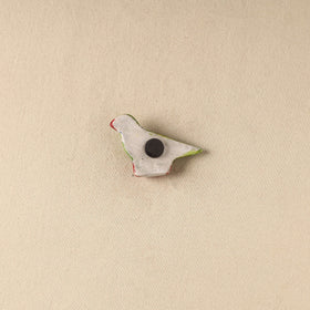 Green - Parrot Original Blue Pottery Ceramic Fridge Magnet 100
