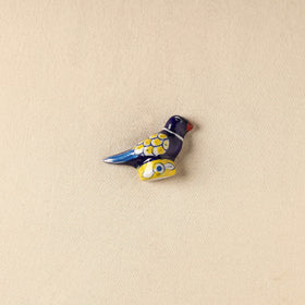 Blue - Parrot Original Blue Pottery Ceramic Fridge Magnet 102