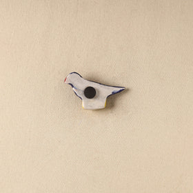 Blue - Parrot Original Blue Pottery Ceramic Fridge Magnet 102