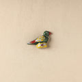 Green - Parrot Original Blue Pottery Ceramic Fridge Magnet 103