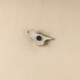Green - Parrot Original Blue Pottery Ceramic Fridge Magnet 103
