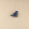 Blue - Parrot Original Blue Pottery Ceramic Fridge Magnet 104