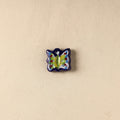 Blue - Butterfly Original Blue Pottery Ceramic Fridge Magnet 92