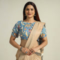 Buy Sanganeri Block Printed Cotton Stitched Blouse 05 Online at iTokri.com