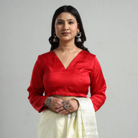 Silk Stitched Blouse