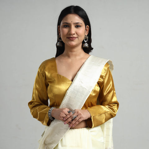 Silk Stitched Blouse