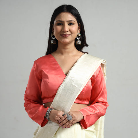 Silk Stitched Blouse