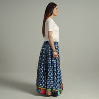 Patchwork Long Skirt