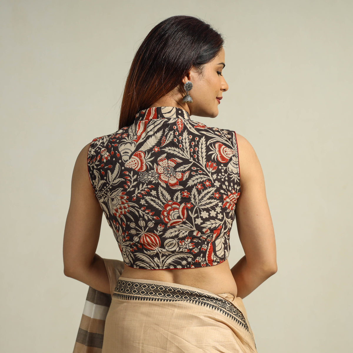 Kalamkari Stitched Blouse