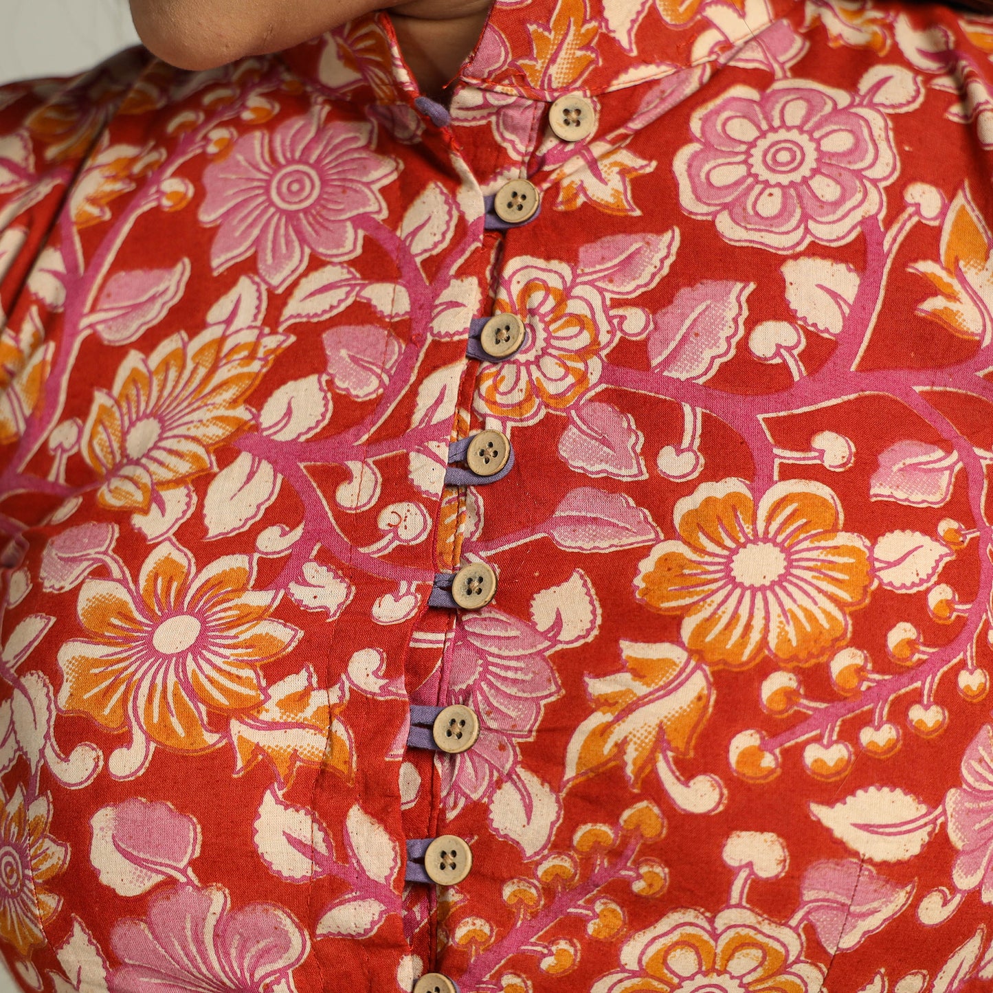 Kalamkari Stitched Blouse