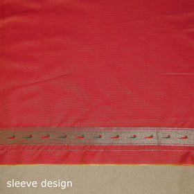 Yellow - bangalore silk paithani saree 07 - handcrafted