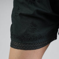 chikankari shorts