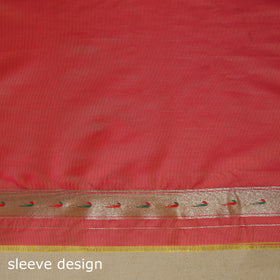 Yellow - bangalore silk paithani saree 06 - handcrafted