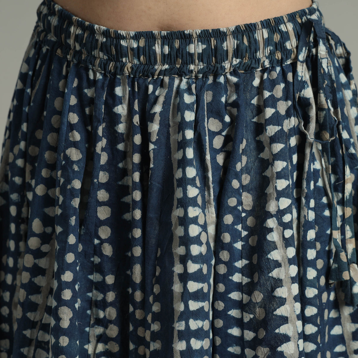 Patchwork Long Skirt