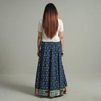 Patchwork Long Skirt