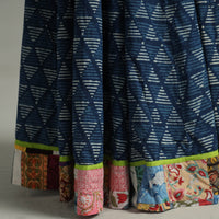 Patchwork Long Skirt