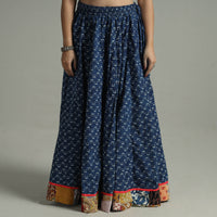 Patchwork Long Skirt