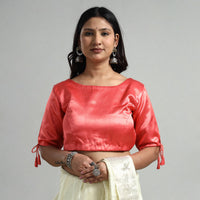 silk stitched blouse 