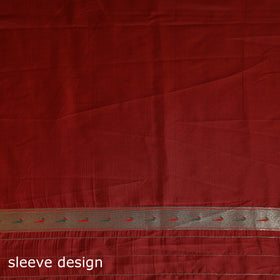 Green - bangalore silk paithani saree 02 - handcrafted