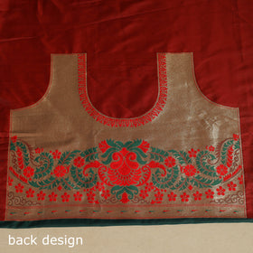 Green - bangalore silk paithani saree 02 - handcrafted