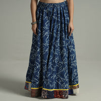 Patchwork Long Skirt