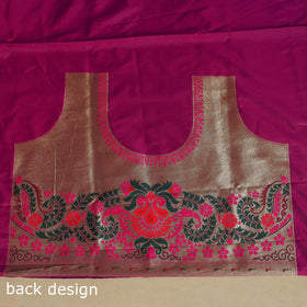 Purple - bangalore silk paithani saree 01 - handcrafted