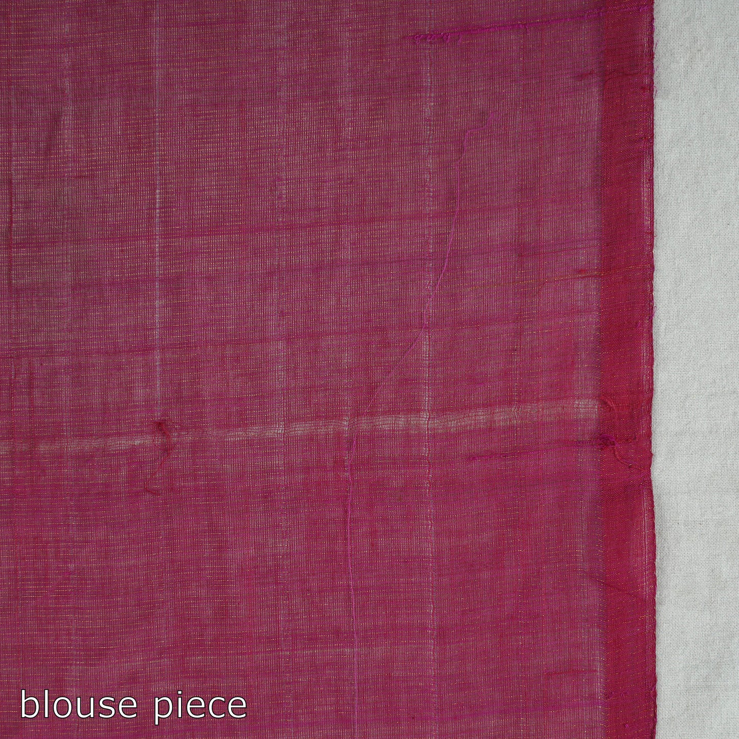 Pink - Traditional Venkatagiri Handloom Cotton Zari Saree 18