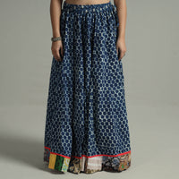 Patchwork Long Skirt