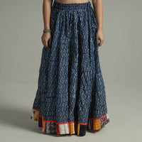 Patchwork Long Skirt