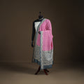 Tussar Silk Handloom Bolpur Kantha Hand Embroidered Dupatta 09
