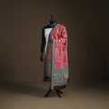 Tussar Silk Handloom Bolpur Kantha Hand Embroidered Dupatta 14