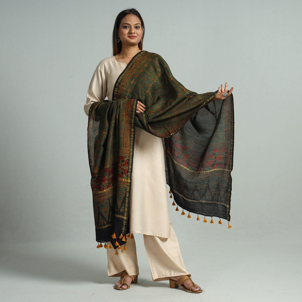 Ajrakh Dupatta