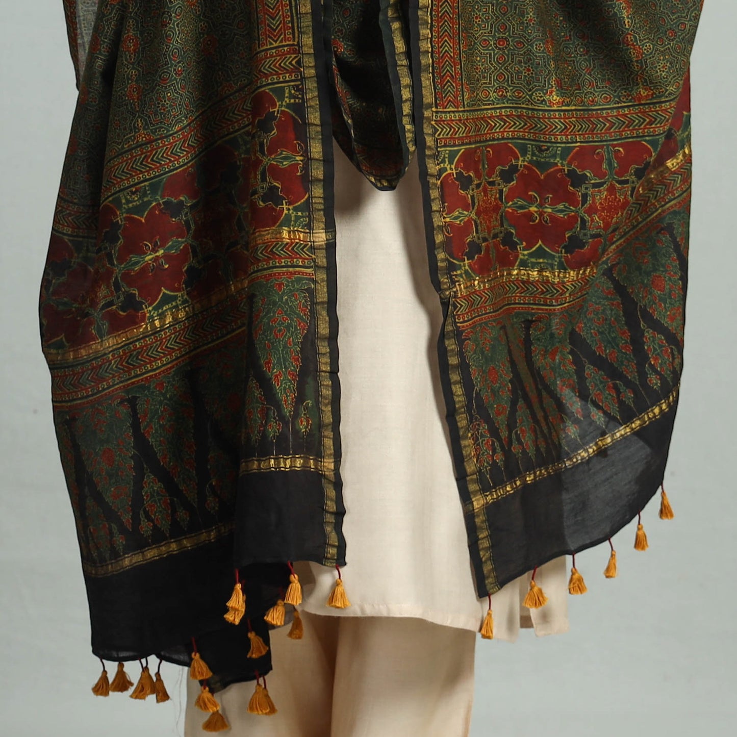 Ajrakh Dupatta