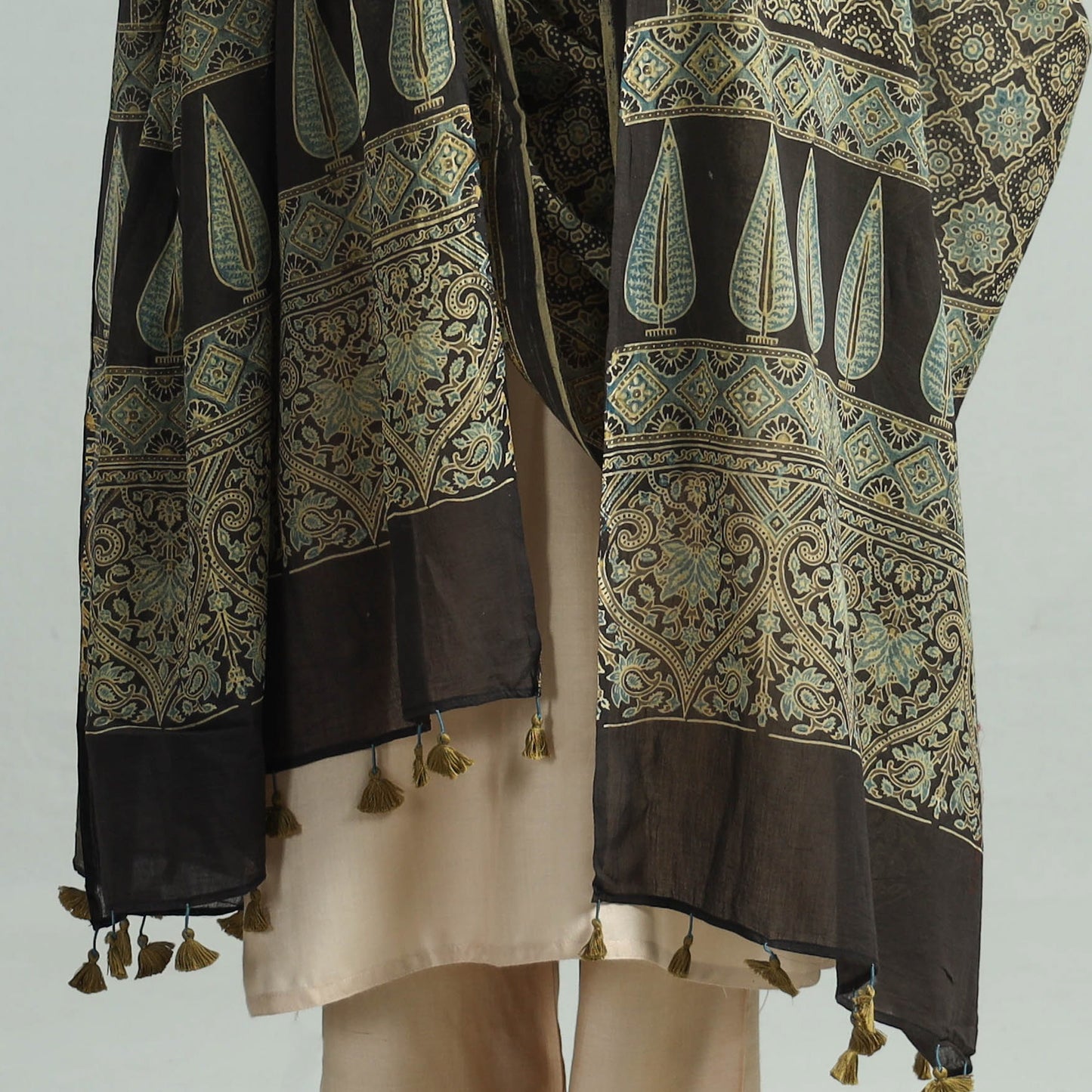 Ajrakh Dupatta