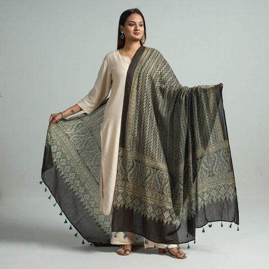 Ajrakh Dupatta