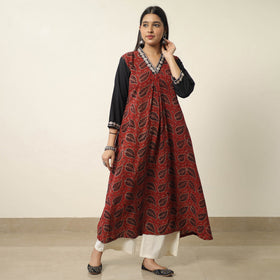 Exclusive Hand Zardozi Embroidery Mul Cotton Kurta for Women
