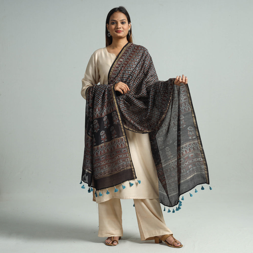 Ajrakh Dupatta