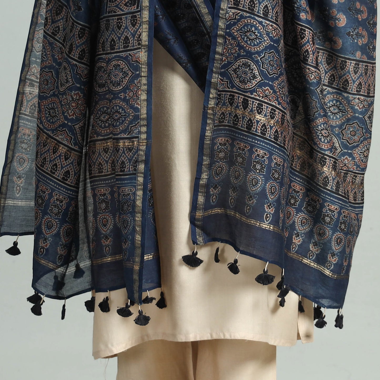 Ajrakh Dupatta