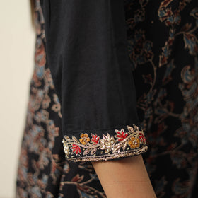 ajrakh embroidery kurta
