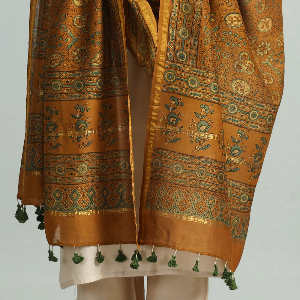 Ajrakh Dupatta