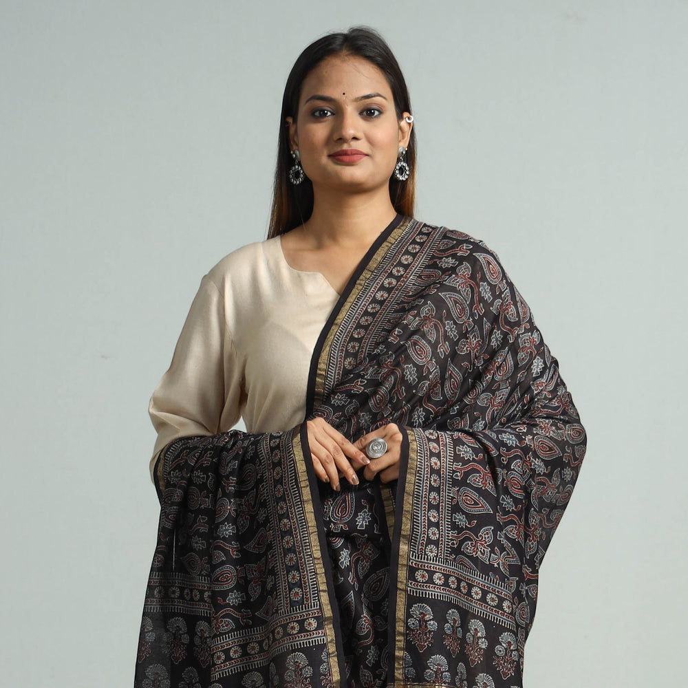 Ajrakh Dupatta